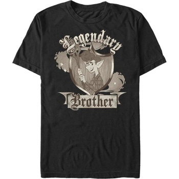 ZOOT. Fan Черна мъжка тениска на Pixar Легендарният малък брат ZOOT. Fan | Cheren | МЪЖЕ | L