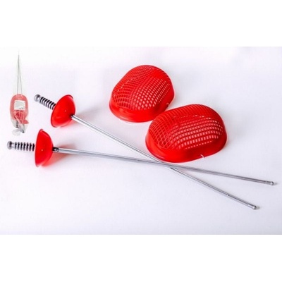 Teddies kord meč šermířský 2ks 60cm s krytem na obličej 2ks