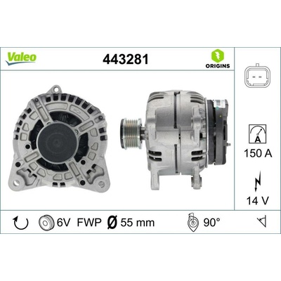 Generátor VALEO 443281