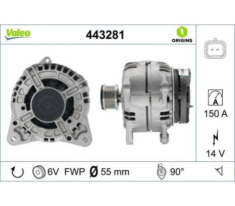 Generátor VALEO 443281