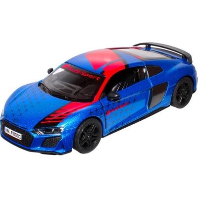 Kinsmart Audi R8 Coupé 2020 Livery EditionBarva: modrá1:36