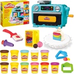 Play-Doh colorful pastry shop with toy oven, tools, accessories and 11 cans of modeling clay for shaping, baking and decorating, craft set for girls and boys aged 4 and up - G0497