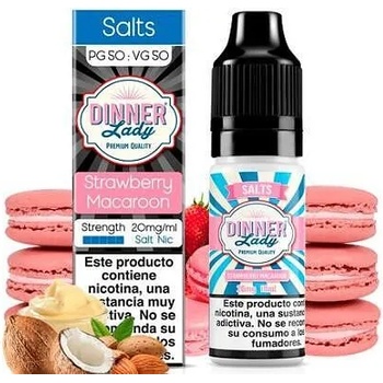 Image 1 of Dinner Lady Strawberry Macaroon 10ml
