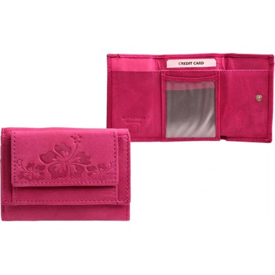 Dámská malá růžová peněženka 7116-A PINK HJP