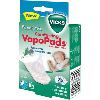 VICKS VH7V1 VapoPads NEW Vankúšiky s vôňou mentolu, 7 ks Na sklade - doručenie do 6 dní