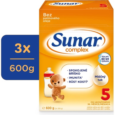 Sunar 5 Complex 3 x 600 g