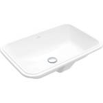 Villeroy & Boch Architectura - Вградена мивка, 57x37 см, с преливник, CeramicPlus, алпийско бяло 5A7760R1 (5A7760R1)