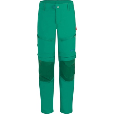 Trollkids Детски панталон със свалящи крачоли Trollkids Kid's Nordfjord Zip-Off Pants Walking trousers - Jungle Green - размер 98 (EU) (701-1740-0912)