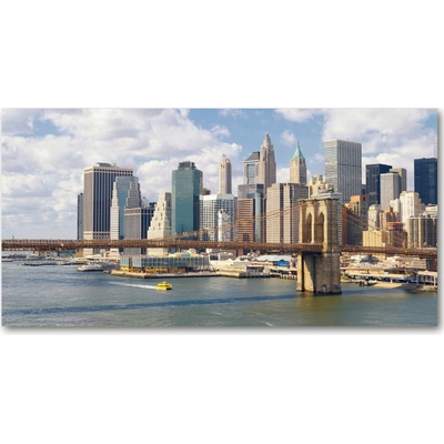 Foto obraz sklo tvrzené Manhattan New York 100x50 cm