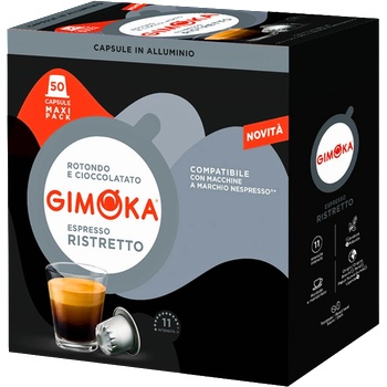Gimoka Кафе капули Gimoka Ristretto съвместими с Nespresso, 50бр
