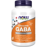 NOW NOW GABA Chewable with Taurine, Inositol and L-Theanine, 90 Chewables - fitnesdobavki - 35,01 лв