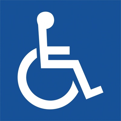 Invalida - 10 x 10 cm - samolepící – Zboží Dáma