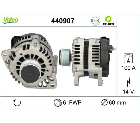 VALEO ALTERNATOR 440907