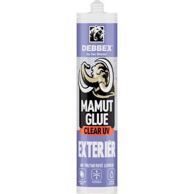 Den Braven 51933BD Mamut Glue Clear UV lepidlo 290ml bílý transparentní