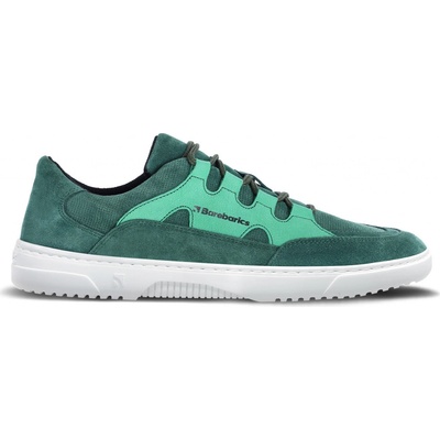 Barefoot tenisky Barebarics Evo - Dark Green & White zelená