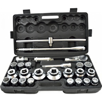 GEKO GEKO Sada nástrčných kľúčov 26ks 3/4" 21-65mm 12-hran G10114