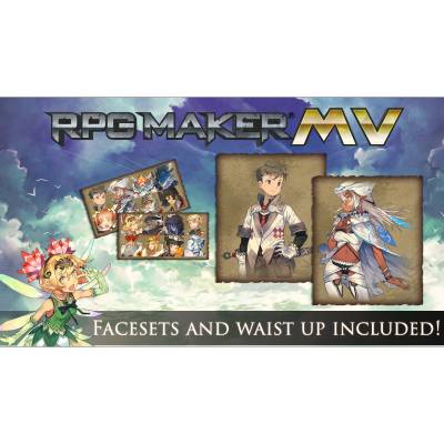 Игра RPG Maker MV - Cover Art Characters Pack DLC за PC Steam, Електронна доставка