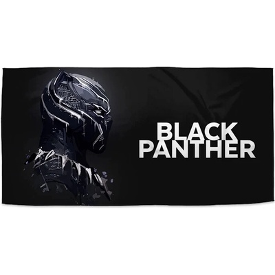Sablio Uterák BLACK PANTHER z profilu Čierny 50 x 100 cm
