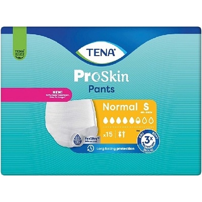 TENA ProSkin Pants Normal inkontinenčné nohavičky S 5,5 kvapky 15 ks
