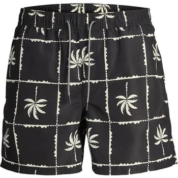 JACK & JONES Бански гащета Jack & jones Fiji Oceanday swimming shorts - Black (Black)