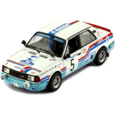 IXO Škoda 130L Rallye Bohemia 1988 5 Haugland Willis 1:43