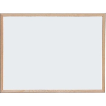 Optima Бяла магнитна дъска OPTIMA с дървена рамка 45x60 cm 22364 (22364)