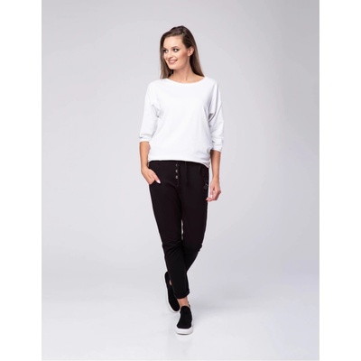 Look Made With Love woman's trousers 603 lazy čierna