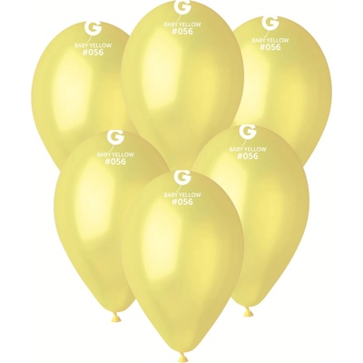 Svet balonku Balón metalický Baby žltá 26 cm