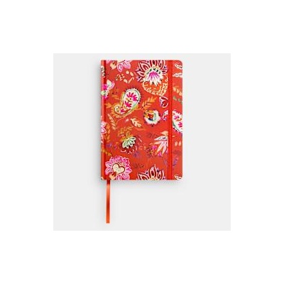 Sentio Бележник с ластик А5, 80л. Paisley Orange