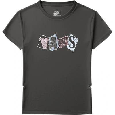 VANS tričko Mix Collage Crew Ss Tee Faded Black EMV