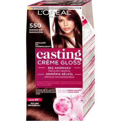 L'oréal paris Casting Creme Gloss 550 Mahagon Farba na vlasy 48 ml
