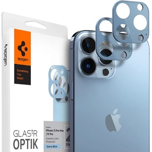 SPIGEN tR Optik 2 броя, син - iPhone 13 Pro/Max (AGL04032)