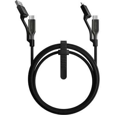 Nomad Universal Kevlar кабел USB-C, 1, 5 м, carbide (NM014940858)