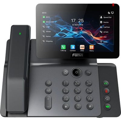 Fanvil телефон IP Phone - V66 Pro Black, VoIP Prime Business Phone (FANVIL-V66-PRO-BK)