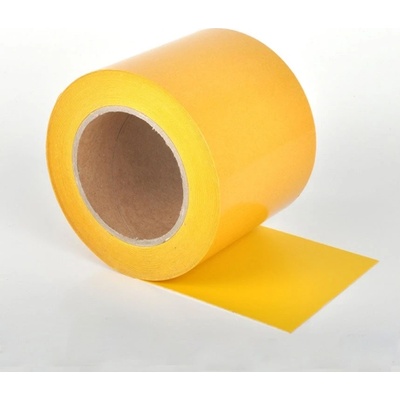 Univerzální podlahová páska WT-5125 – PVC, žlutá, 100 mm × 10 m