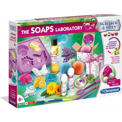 Clementoni Dětská laboratoř Výroba mýdel