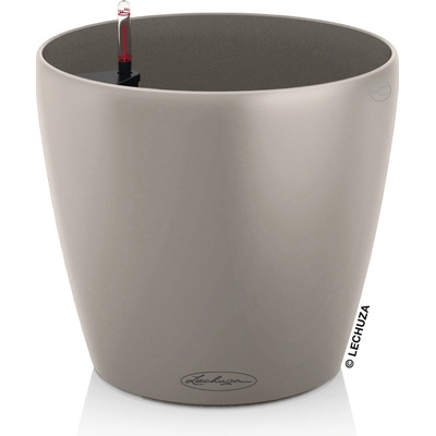 Lechuza Samozavlažovací květináč Classico Color 60 cm béžový