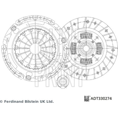 Spojková sada BLUE PRINT ADT330274