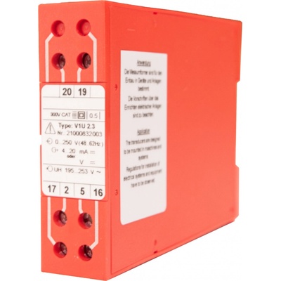WEIGEL MESSGERÄTE, GmbH. TUA 2.2 10 DC 2 0.5 T3 H5 - Prevodník DC signálu