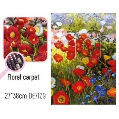 Collection D'Art Collection D`art - Димантен гоблен - Килим от цветя (DE7109)