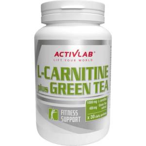 ACTIVLAB L-Carnitine Plus Green Tea, 60 Capsules