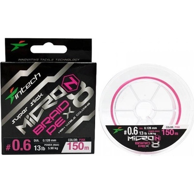 Intech šnúra Micron PE X8 Pink 150m 0,165mm