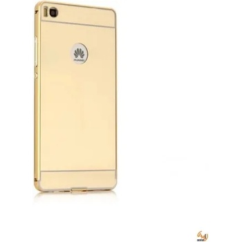 Image 1 of Samsung Метален бъмпер с гръб за Samsung Galaxy S7 Edge G935F Gold