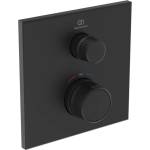 Ideal Standard CeraTherm Navigo - Термостатична душ-батерия за вграждане, копринено черна A7301XG (A7301XG)