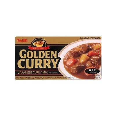 S&B curry mix Hot 220 g