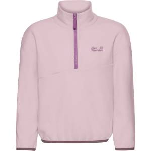 Jack Wolfskin Детски поларен пуловер Jack Wolfskin Kid's Taunus 100 Rebel Halfzip Fleece jumper - Paw Dusty Blush - размер 116 (EU) (704-6378-0212)