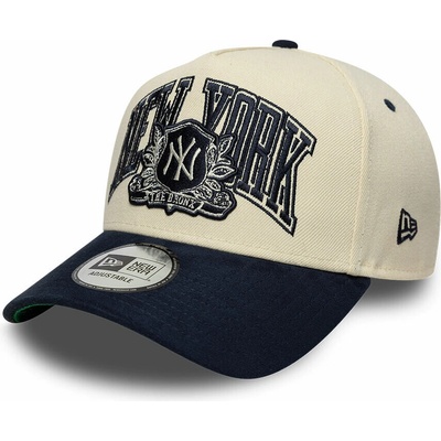 New Era MLB Wordmark Suede 9Forty A-Frame NY Yankees Cream / Navy
