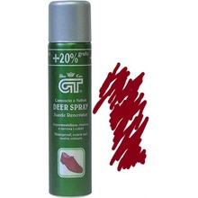 GT Deer Spray- renovátor na velur a nubuk 250 ml, vínová