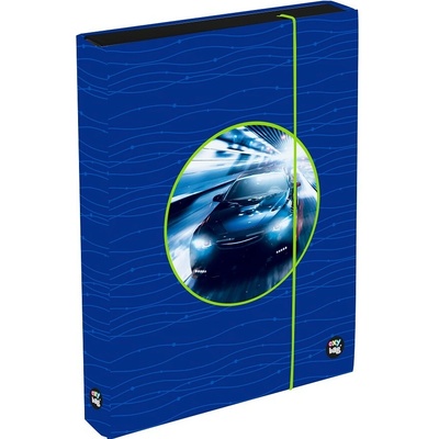 Oxybag Sherpy desky na školní sešity A4 Jumbo Blue