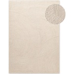 Hanse Home Ръчно изработен вълнен килим в светло естествен цвят 80x150 cm Calmio - Hanse Home (106220-80x150)